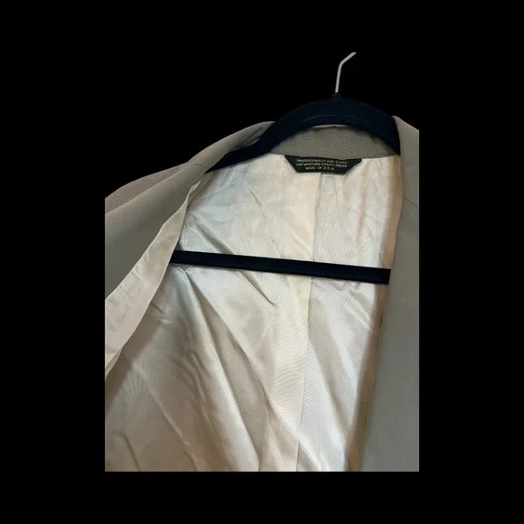 VANJULIAN Taupe Men's Blazer - Picture 2 of 9